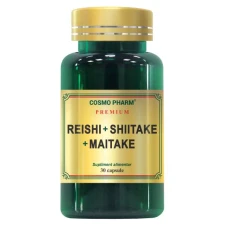 Reishi+shiitake+maitake, 60capsule, CosmoPharm