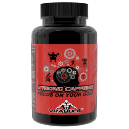 Strong Caffeine, 100 capsule, Vitabolic