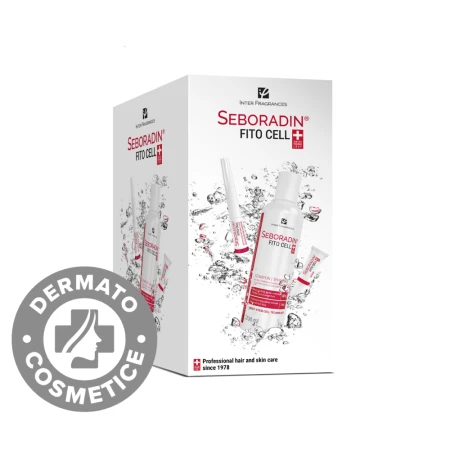 Set Fitocell Ser 6g x 15 tuburi + Ser gene si sprancene 6ml + Sampon 200ml, Seboradin