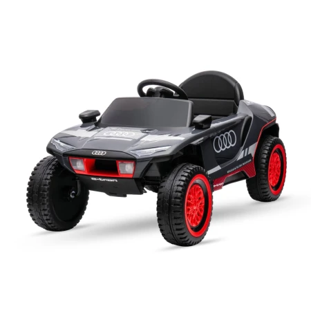 Masinuta electrica pentru copii, Audi RS Q E-tron 80W 12V 7Ah, premium, culoare gri