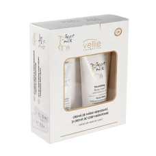 Set ingrijire corporala Crema de corp 200ml + Crema de maini 100ml, Vellie Goat