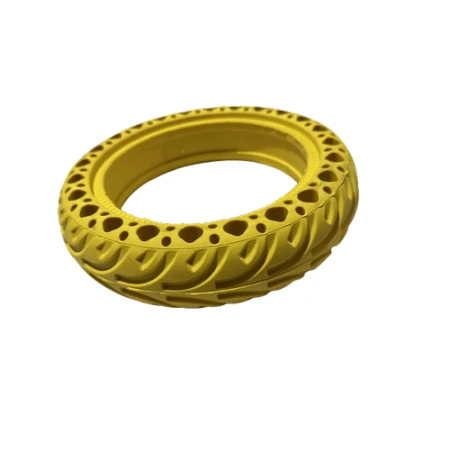 Anvelopa cauciuc plin antiderapant 8.5x2inch pentru trotinetele electrice (Galben)
