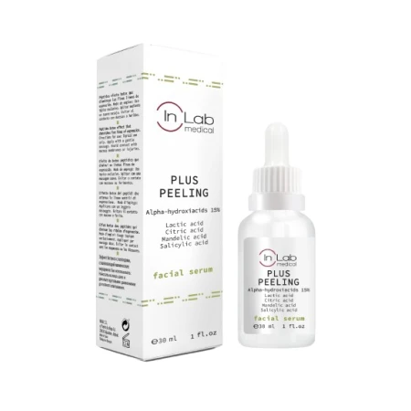Ser pentru fata concentrat Plus Peeling, 30ml, InLab Medical