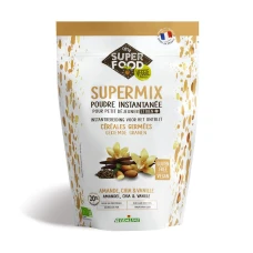 Supermix pentru micul dejun cu migdale, chia si vanilie bio 350g, fara gluten