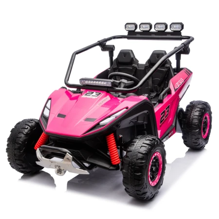 UTV electric pentru 2 copii, Kinderauto Vector Dune-Buggy, 300W, 24V, echipare premium, roz