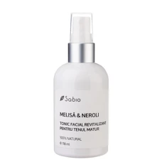 Tonic facial revitalizant cu melisa si neroli, 118ml, Sabio