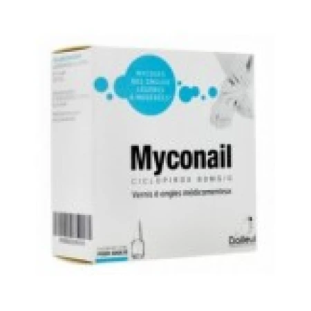 Lac Unghii, Bailleul-Biorga, Myconail, Tratament Ciuperca Unghie cu Ciclopirox, 3.3ml