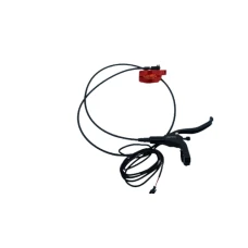 Sistem franare hidraulica dreapta etrier + maneta + tub pentru trotinete electrice