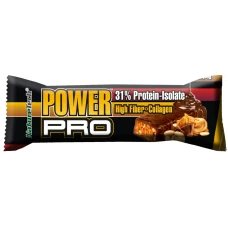 Baton energizant cu unt de arahide Power Pro, 80g, Nature Tech
