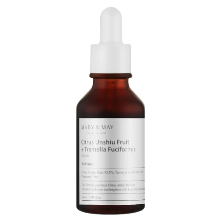 Serum cu citrus unshiu si tremella fuciformis, 30ml, Mary and May