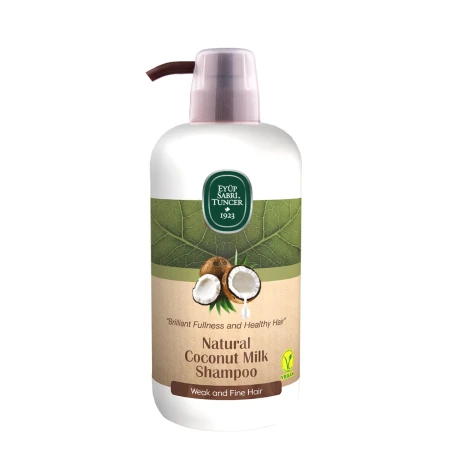 Sampon cu lapte natural de nuca de cocos, 600ml, Eyup Sabri Tuncer