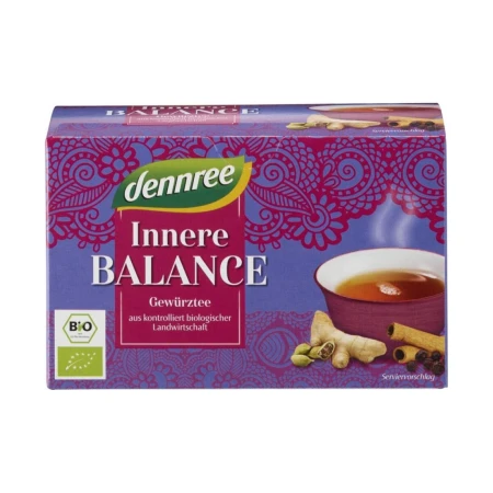 Ceai pentru echilibru interior 20 plicuri, 40g, Dennree