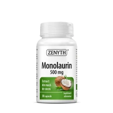 Monolaurin 500 mg, 30 capsule, Zenyth