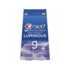 Benzi Albire Dinti, Crest Whitestrips 3D Luminous, 9% Concentratie, Tratament 10 Zile, 20 benzi