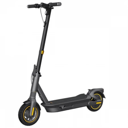 Trotineta electrica Ninebot by Segway KickScooter MAX G2, Viteza maxima 20 Km/h, Autonomie 50-70 Km, Motor 450 W, IPX5, Bluetooth, Roti 10inch (Gri)