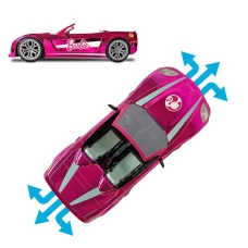 Masinuta cu telecomanda Mondo Barbie Dream Car