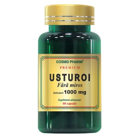Usturoi fara miros, 60cu 30 pachet capsule, Cosmo Pharm