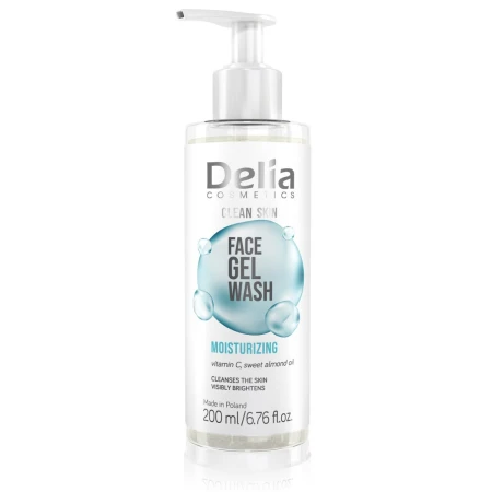 Gel de curatare pentru fata Clean Skin, 200ml, Delia Cosmetics