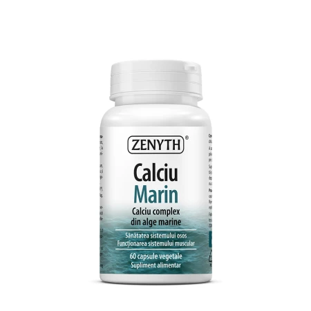 Calciu Marin, 60 capsule vegetale, Zenyth