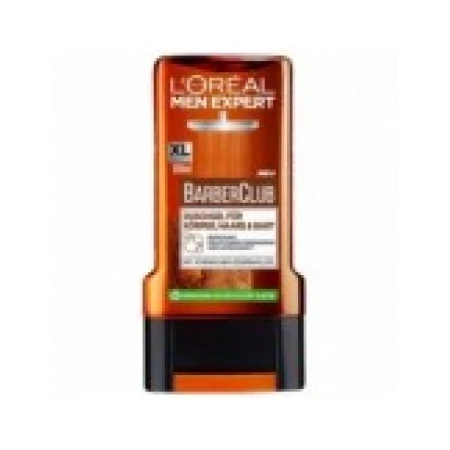 Gel de Dus 3 in 1, L'Oreal, Men Expert, Barber Club, Curatarea Corpului, Parului si Barbii, 300ml