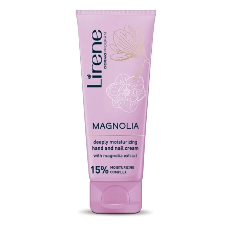 Crema-masca de maini cu magnolie 15% complex hidratant Hand Care, 75ml, Lirene