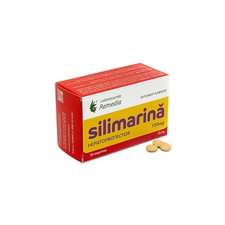 Silimarina 150miligrame, 50capsule, Remedia
