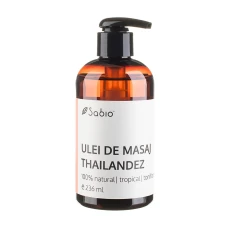 Ulei de masaj thailandez, 236ml, Sabio