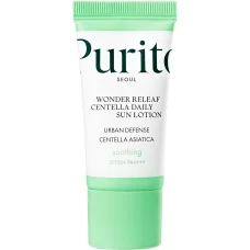 Crema de fata Wonder Releaf Centella Daily Sun Lotion Mini SPF 50+ PA++++, 15ml, Purito