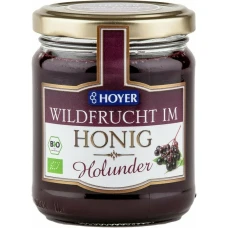 Fructe de soc in miere bio 250g Hoyer