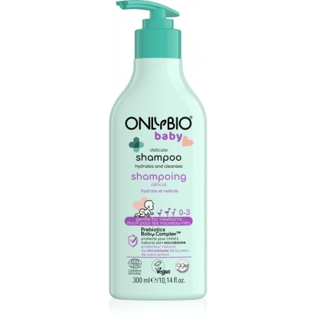 Sampon delicat pentru bebelusi, 300ml, OnlyBio