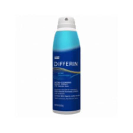 Spray de Corp, Differin, impotriva Acneei, Calmeaza si Hidrateaza, cu Acid Salicilic 2%, 170gr