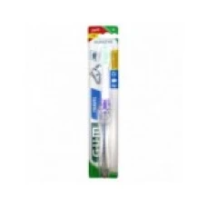 Periuta de Dinti Manuala, Gum, Travel 158, cu Peri Tratati cu Clorhexidina, Soft, Culoare Mov