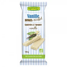 Napolitane cu crema de vanilie bio, 100g, Rapunzel