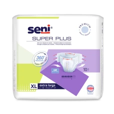 Scutece cu sistem inchis Super Plus Extra Large, 10 bucati, Seni