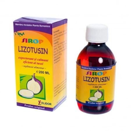 Sirop Lizotusin, 200mililitri, Elidor