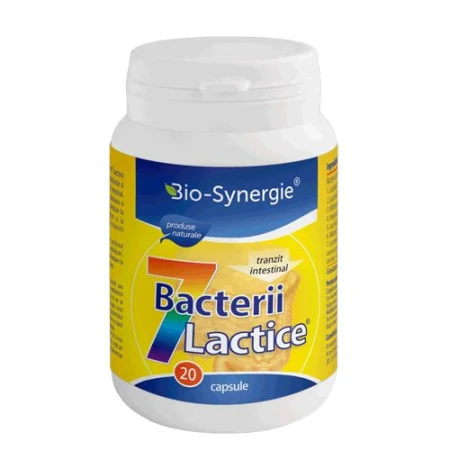 7 bacterii lactice, 20capsule, Bio Synergie