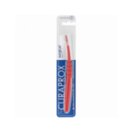Periuta de Dinti, Curaprox, Surgical Mega Soft, 12000, Post-Operatii, pentru Gingii Extrem de Sensibile, Culoare Rosie