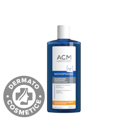 Sampon energizant pentru par fragil Novophane, 200ml, ACM