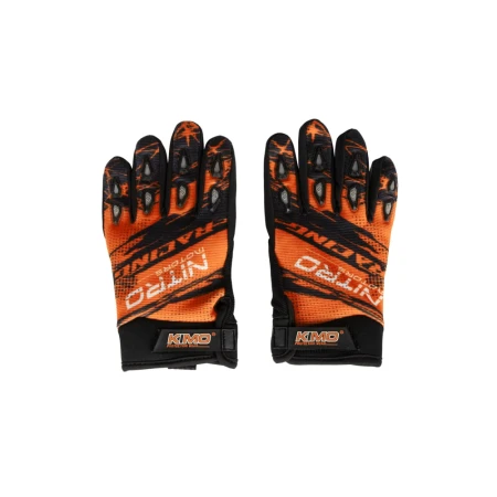Manusi pentru copii KIMO Racing , culoare Portocaliu