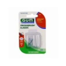 Set 8x Periute Interdentare, GUM, ProxaBrush, pentru Curatare in Profunzime, Tratate cu Clorhexidina, 0.9mm