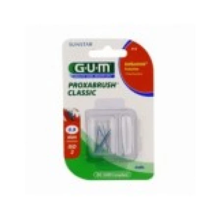 Set 8x Periute Interdentare, GUM, ProxaBrush, pentru Curatare in Profunzime, Tratate cu Clorhexidina, 0.9mm