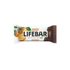 Lifebar baton cu portocale in ciocolata raw bio 40g