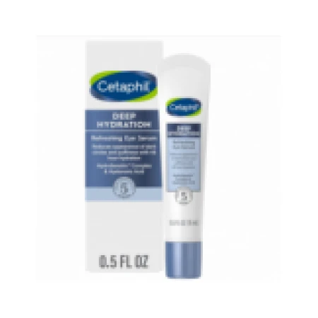 Ser pentru Ochi, Cetaphil, Deep Hydration, impotriva Cearcanelor, pentru Hidratare Intensa 48h, cu Acid Hialuronic, 15ml