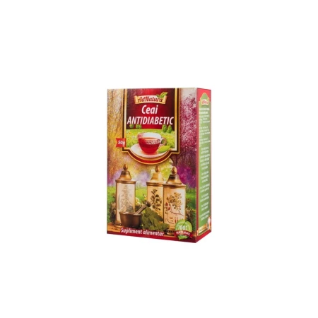 Ceai antidiabetic, 50 grame, AdNatura