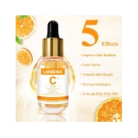 Ser, Lanbena, Vitamina C, Acid Hialuronic, Anti-Imbatranire, Anti-Oxidant, Efect Iluminare, 40ml