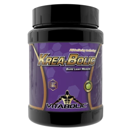 Krea-Bolic cu aroma Green Apple, 500g, Vitabolic