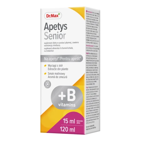 Dr. Max Apetys Senior, 120ml