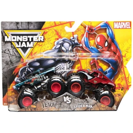 Spin&nbsp;Master Set masinute metalice Monster Jam Spin Master - Venom vs Spider-Man 1:65