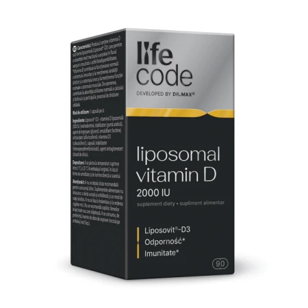 LifeCode developed by Dr. Max® Liposomal Vitamin D, 90 capsule