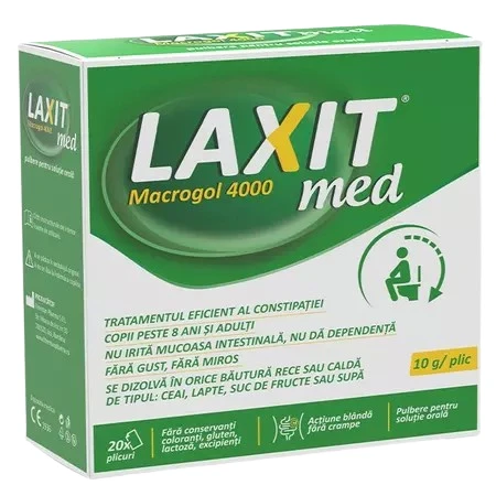 Laxit Med, 20 plicuri, Fiterman